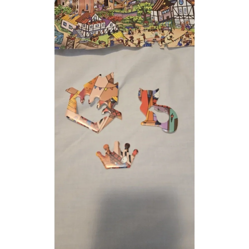 Quokka Mythtories KNIGHTLY CATS 1000 Piece Jigsaw Puzzle Mystery 2025